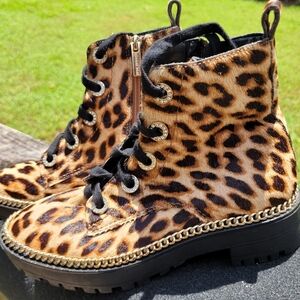 Gianni bini Combat Booties-Size 6